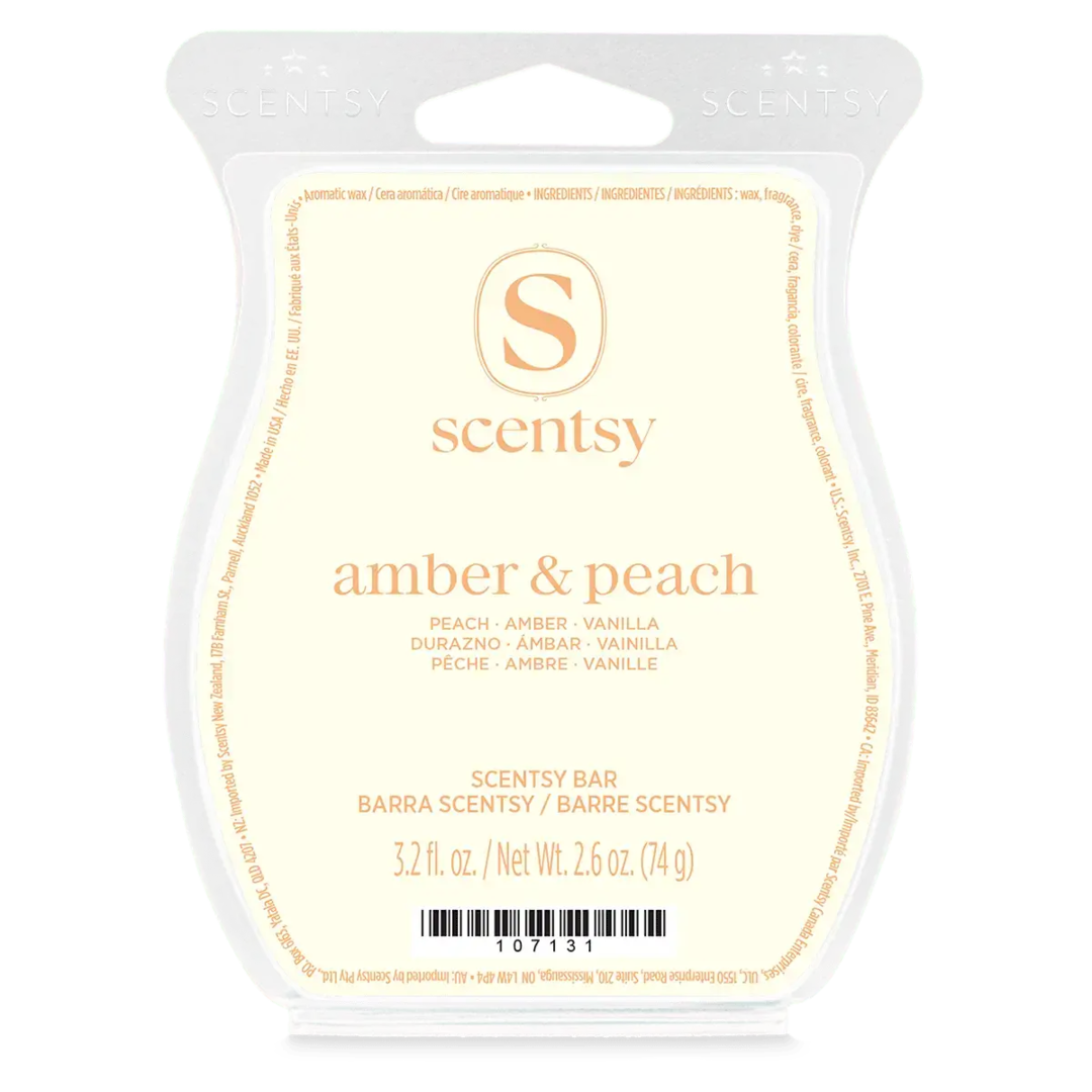 Amber & Peach Scentsy Bar